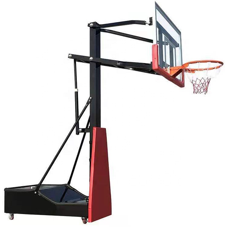 Kids Outdoor Basketball Hoop - แป้นบาสเก็ตบอลขนาดเล็กปรับระดับได้สำหรับเด็กเล่นได้ทั้งในบ้านและนอกบ้าน ราคาประหยัด โปรโมชั่นส่งเสริมการขาย