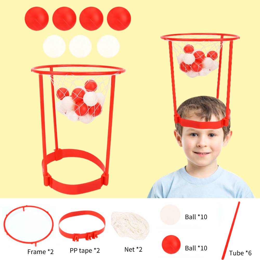 Kids Outdoor Basketball Hoop - ของเล่นห่วงบาสเก็ตบอลแบบปรับได้สำหรับเด็กและผู้ใหญ่ เล่นกีฬาและฝึกการจับบอลกลางแจ้ง