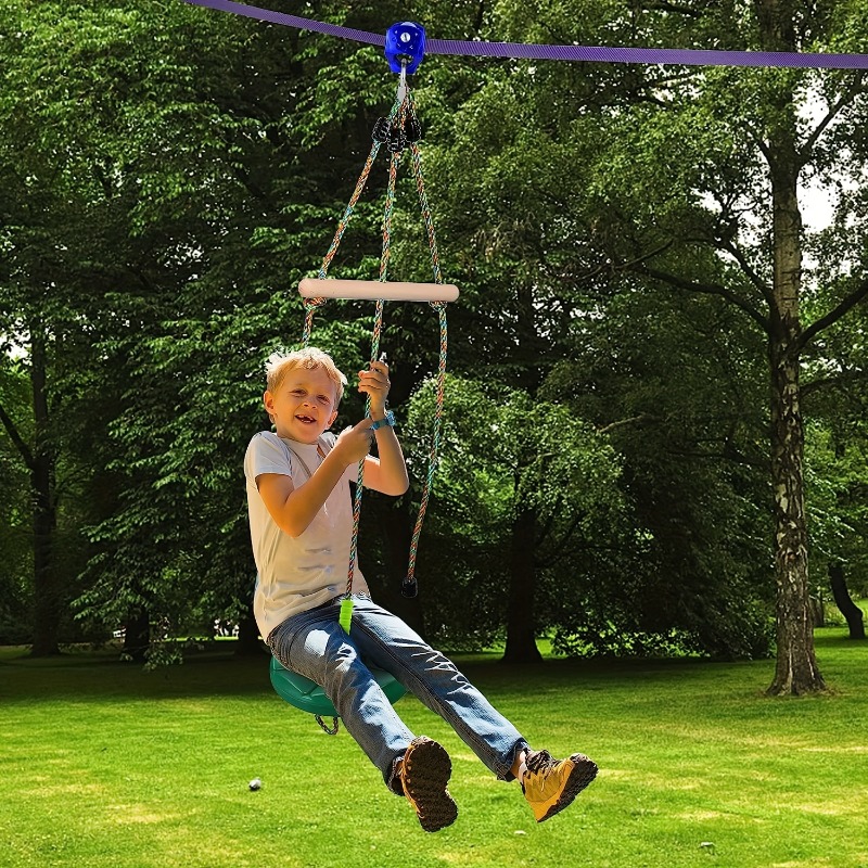 Kids Outdoor Swing Chair - Petal Swing Sunflower Disc Swing กีฬาในร่มและกลางแจ้ง