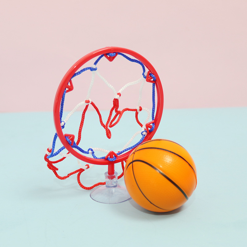 Kids Outdoor Basketball Hoop - เด็กในร่มมินิบาสเกตบอล Hoop ชุดถ้วยดูดแขวนผนังเกมกีฬาเด็กออกกําลังกายสนุกตะกร้า Ball Hoops ชุด