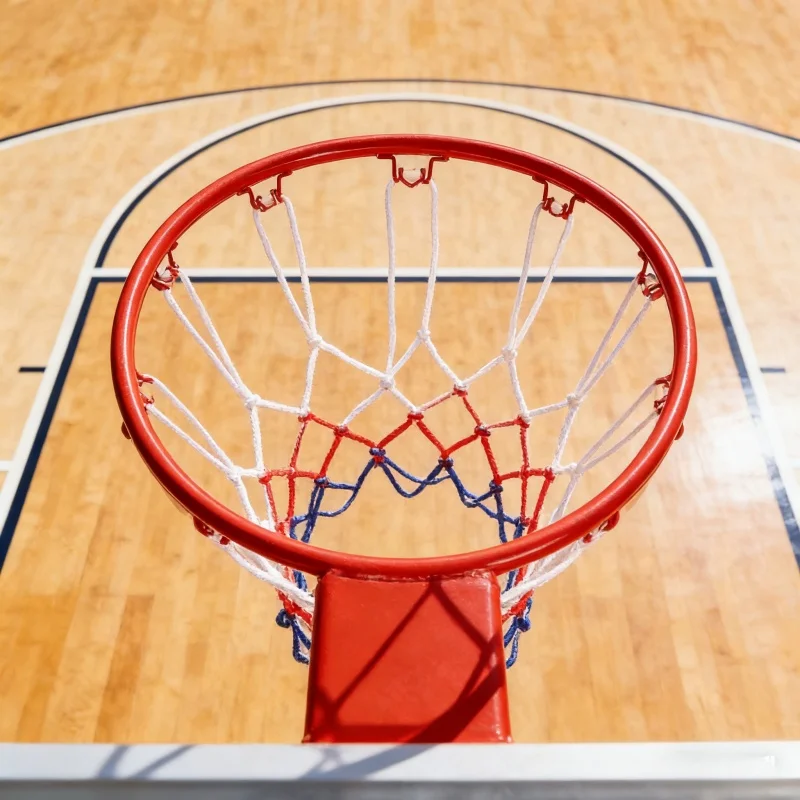 Kids Outdoor Basketball Hoop - ห่วงบาสเก็ตบอลสำหรับเด็ก ติดตั้งบนประตูหรือผนัง พร้อมสกรู ตาข่าย สำหรับฝึกซ้อมยิงบาสในร่มและกลางแจ้ง ของเล่น