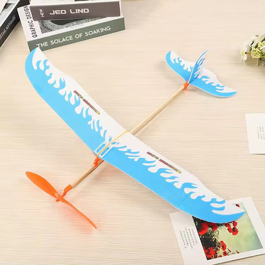 ชุดเครื่องบินยางรัด DIY แบบขับ - Kids Outdoor Activities บทวิจารณ์และราคา