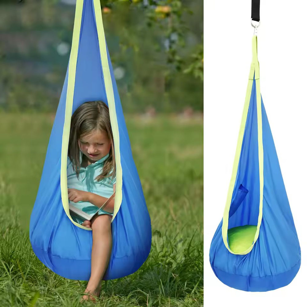 เก้าอี้แขวนไนลอนสำหรับเด็กพร้อ - Kids Outdoor Swing Chair บทวิจารณ์และราคา