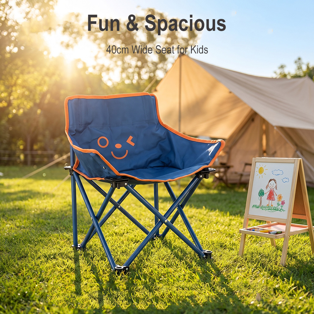 เก้าอี้พับสำหรับเด็กแบบพกพา น้ - Kids Outdoor Lawn Chair บทวิจารณ์และราคา