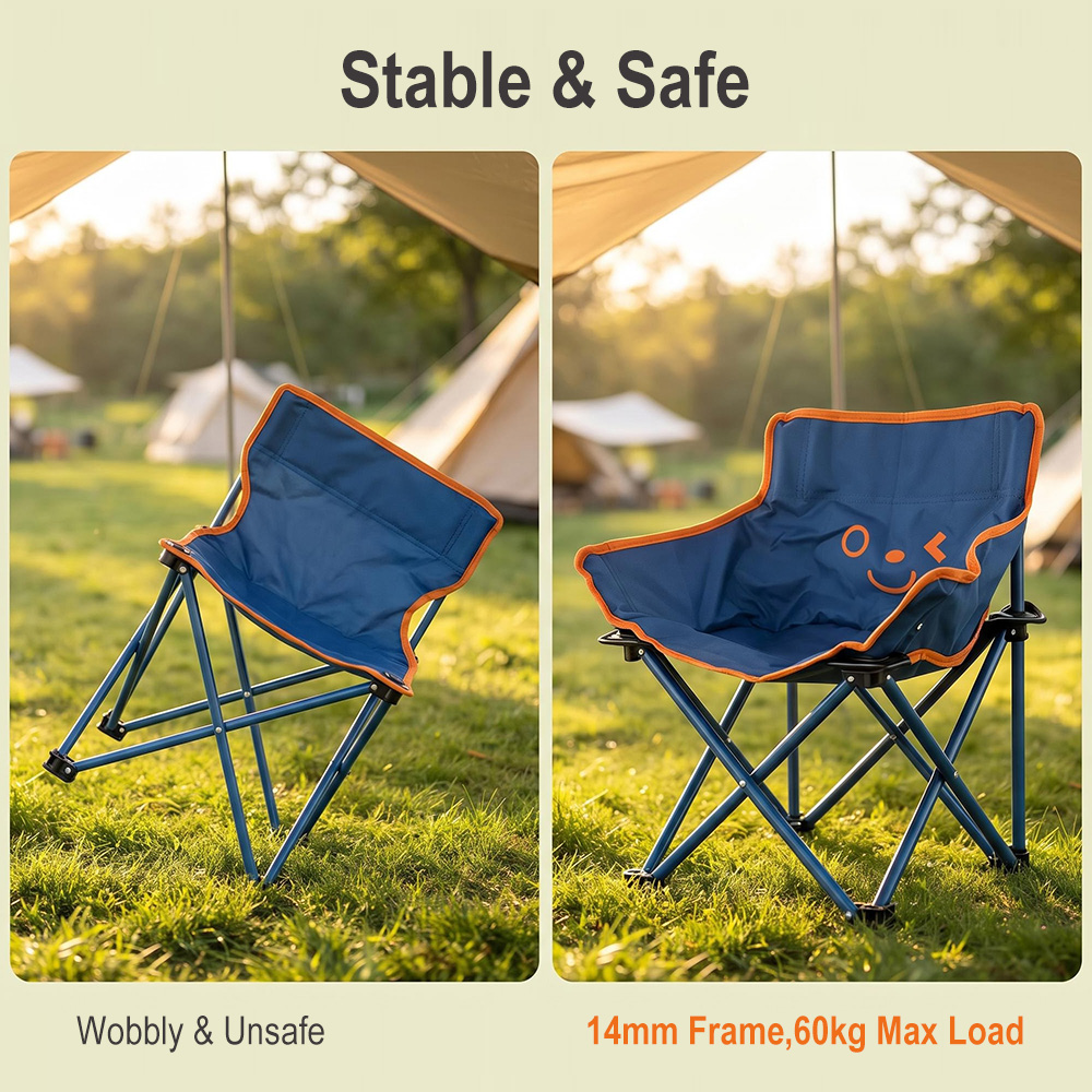 เก้าอี้พับสำหรับเด็กแบบพกพา น้ - Kids Outdoor Lawn Chair บทวิจารณ์และราคา