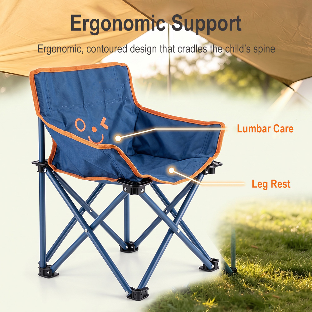 เก้าอี้พับสำหรับเด็กแบบพกพา น้ - Kids Outdoor Lawn Chair บทวิจารณ์และราคา