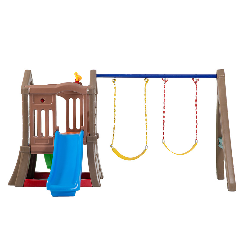 ชุดสไลเดอร์และชิงช้าเด็กคุณภาพ - Kids Outdoor Swing Set With Slide บทวิจารณ์และราคา
