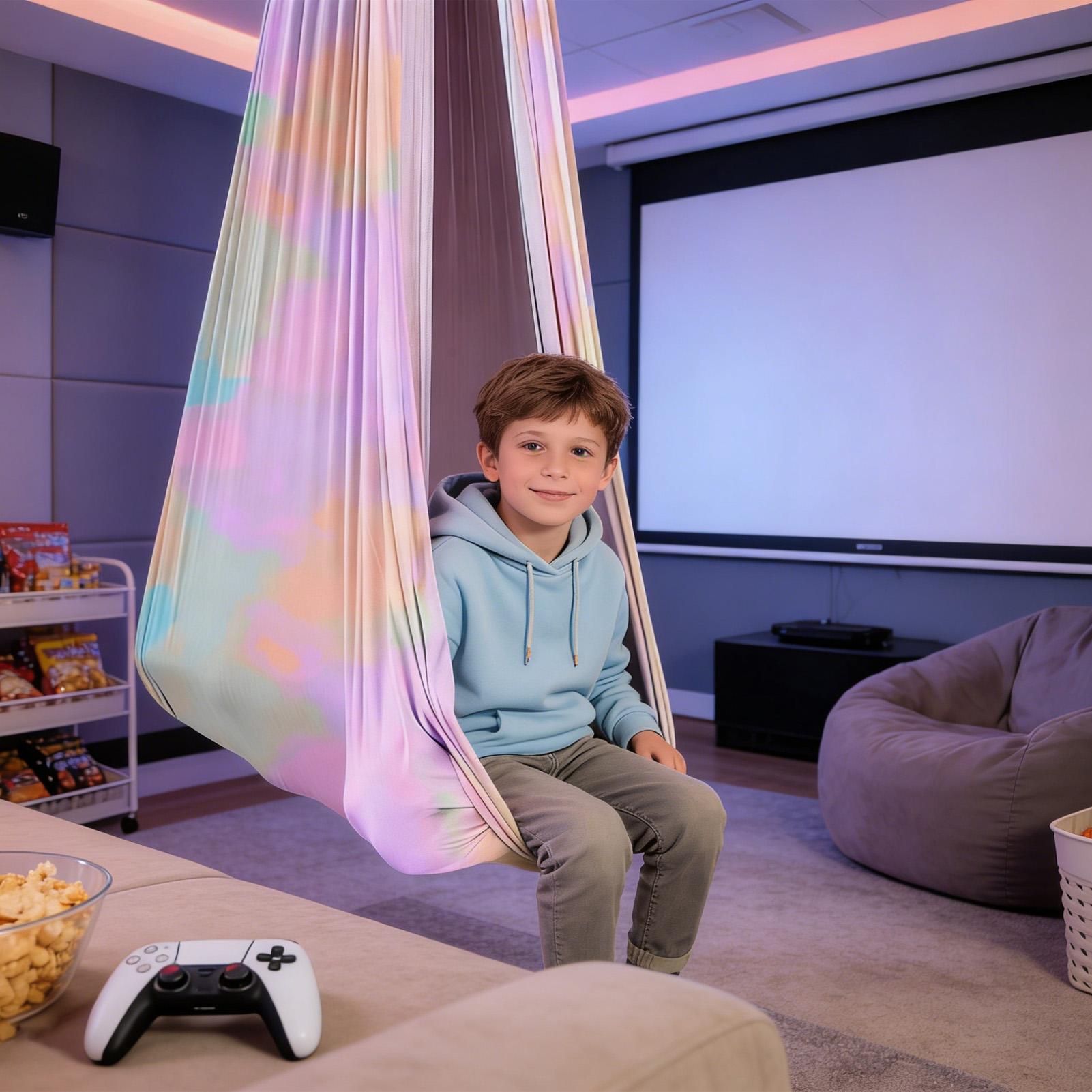 เก้าอี้โยคะแบบแกว่งสำหรับเด็ก  - Kids Outdoor Swing Chair บทวิจารณ์และราคา
