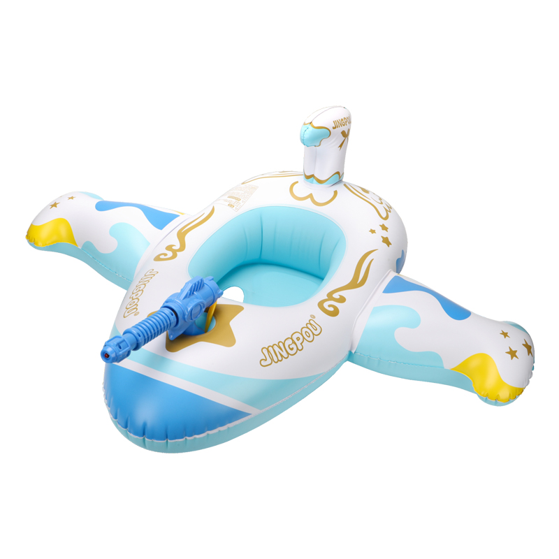 ห่วงยางว่ายน้ำรูปเครื่องบินสีฟ - Water Gun Soaker บทวิจารณ์และราคา