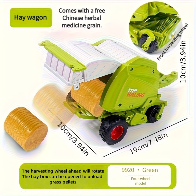 รถแทรกเตอร์ฟาร์มแบบอินเนอร์เชี - Kids Outdoor Activity Set บทวิจารณ์และราคา