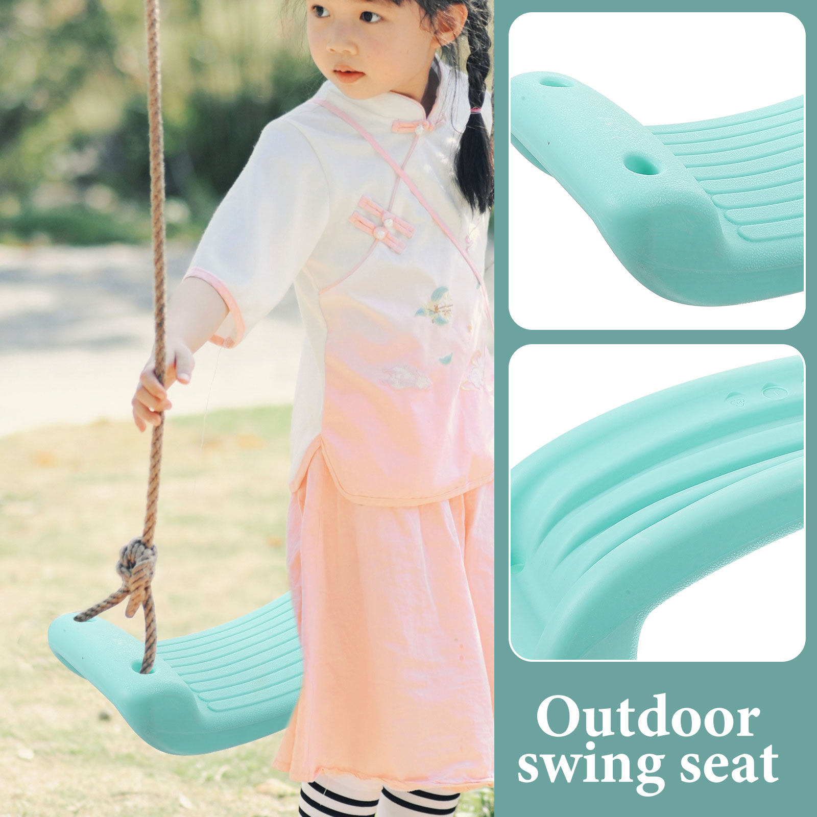 เก้าอี้แขวนสำหรับเด็ก ที่นั่งแ - Kids Outdoor Swing Chair บทวิจารณ์และราคา