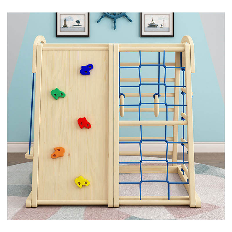 ชุดเครื่องเล่นไม้สำหรับเด็กในร - Kids Outdoor Swing Set With Slide บทวิจารณ์และราคา