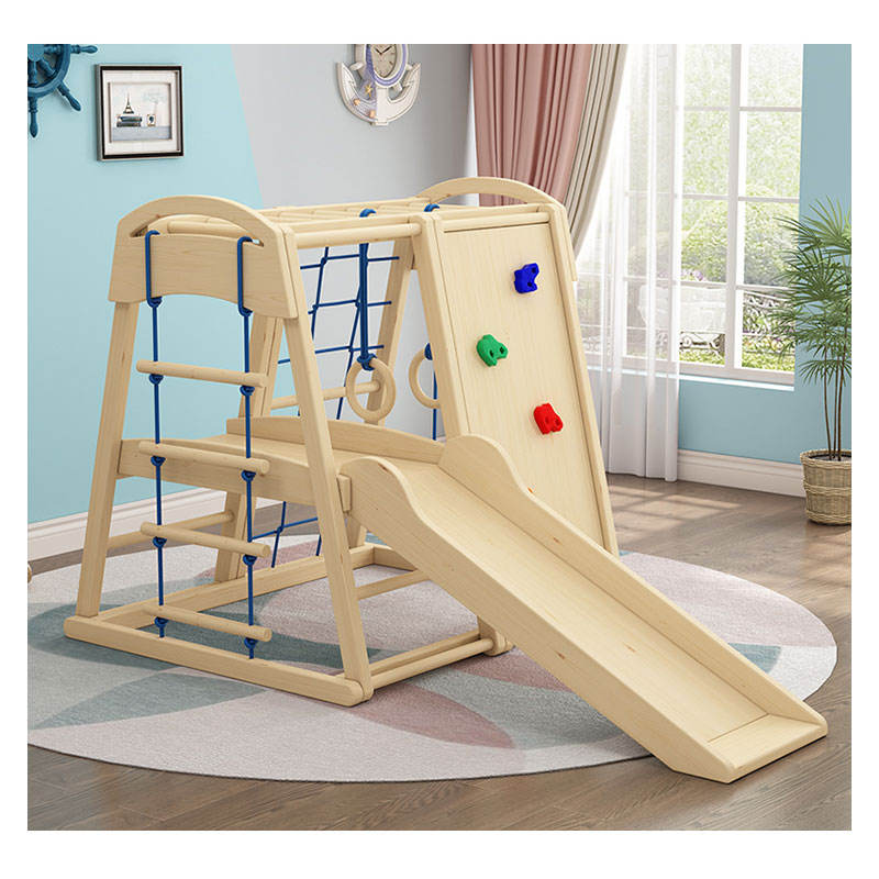 ชุดเครื่องเล่นไม้สำหรับเด็กในร - Kids Outdoor Swing Set With Slide บทวิจารณ์และราคา