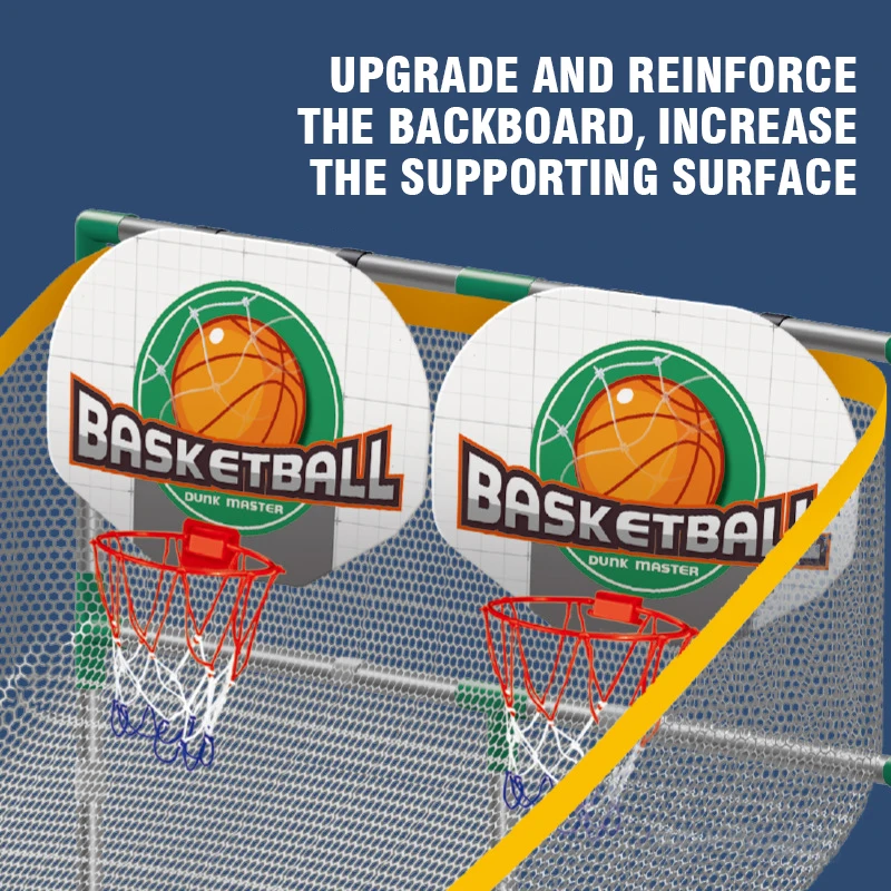 บาสเกตบอลยิงของเล่น Dual Hoop  - Kids Outdoor Basketball Hoop บทวิจารณ์และราคา