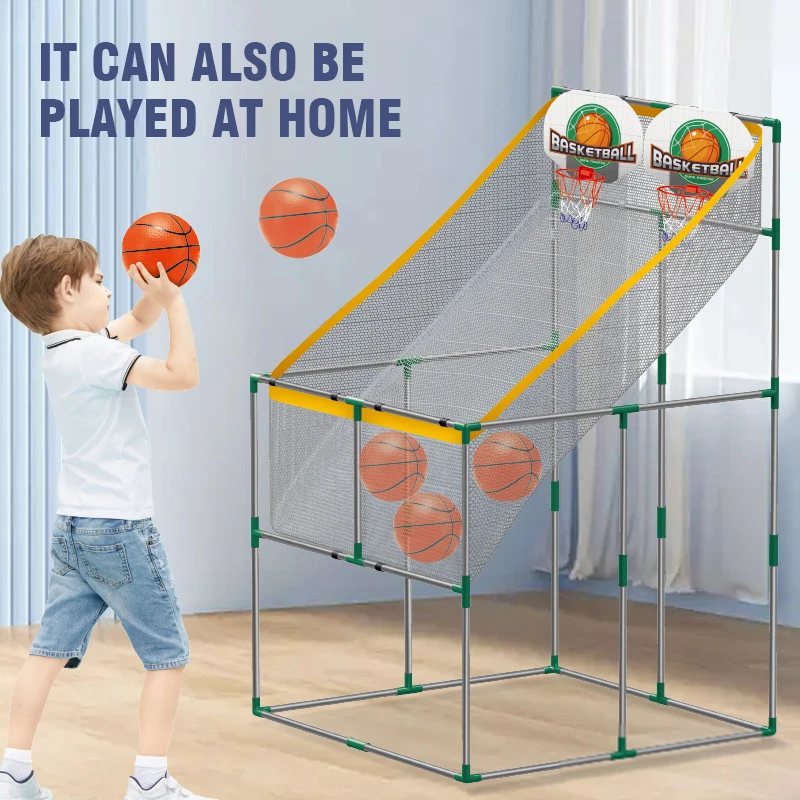 บาสเกตบอลยิงของเล่น Dual Hoop  - Kids Outdoor Basketball Hoop บทวิจารณ์และราคา