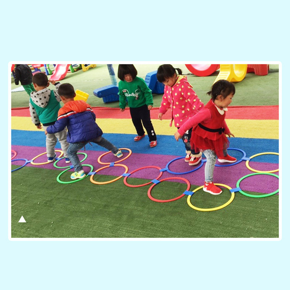 ชุดเกมโยนห่วงกลางแจ้ง 10 ชิ้น  - Kids Outdoor Activity Set บทวิจารณ์และราคา
