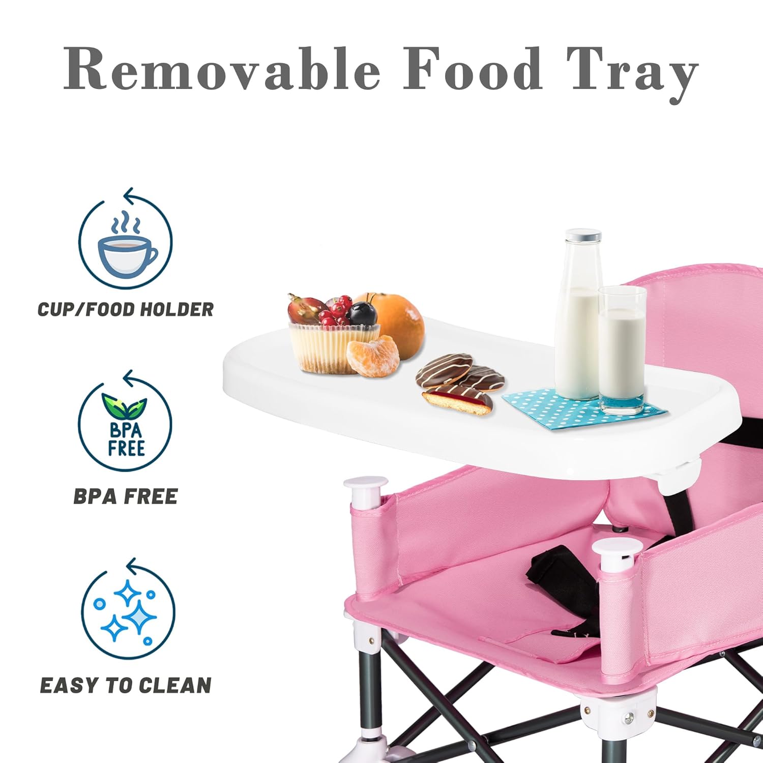 ที่นั่งเด็กแบบพกพา Travel ขนาด - Kids Outdoor Lawn Chair บทวิจารณ์และราคา