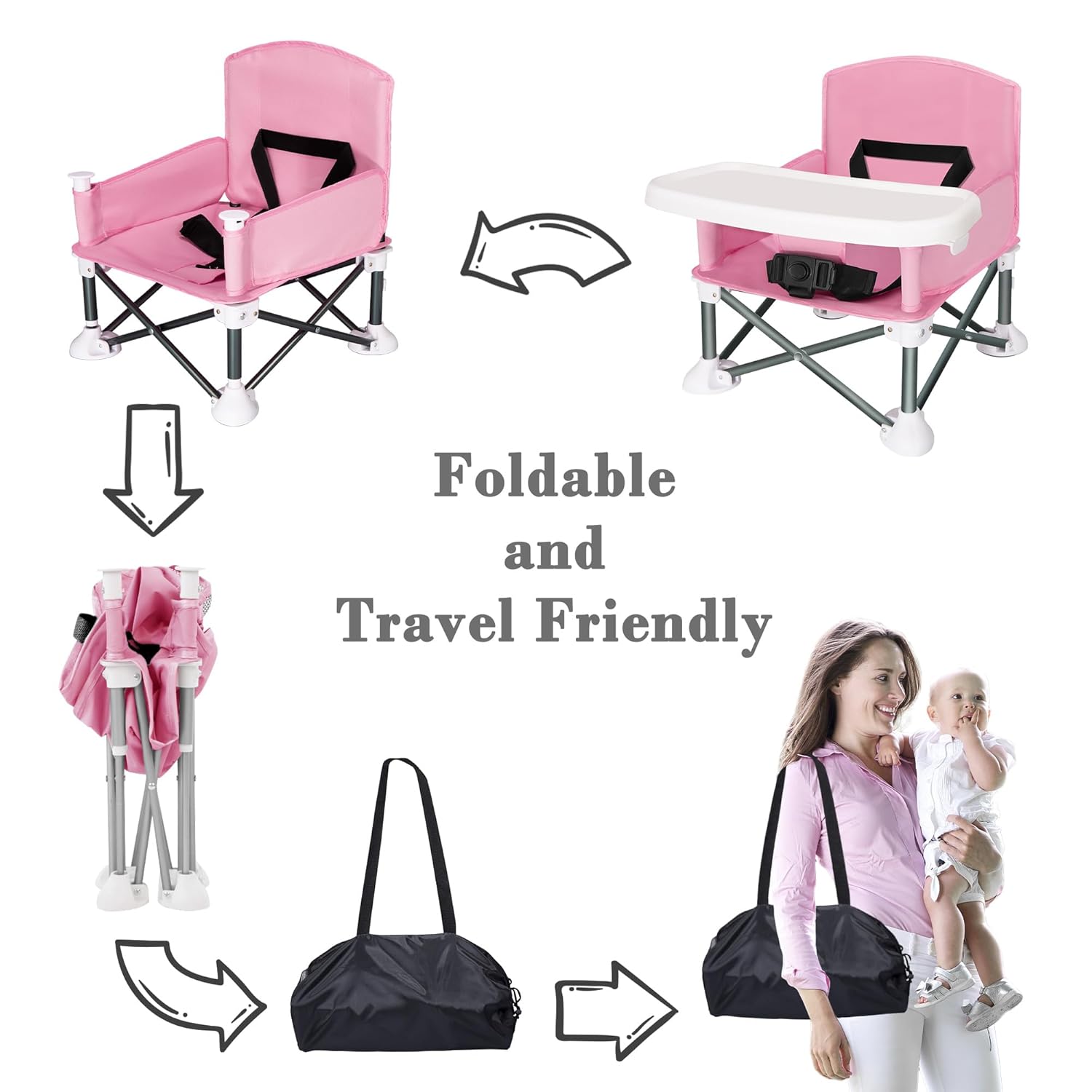 ที่นั่งเด็กแบบพกพา Travel ขนาด - Kids Outdoor Lawn Chair บทวิจารณ์และราคา