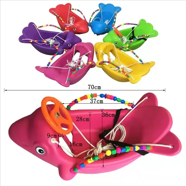 เก้าอี้แกว่งแบบมินิเมอร์รี่โกร - Kids Outdoor Swing Chair บทวิจารณ์และราคา