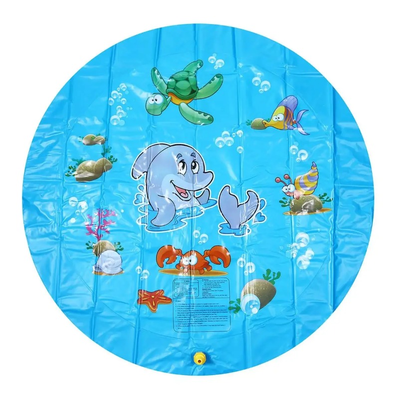 สระน้ําน้ําเด็กกลางแจ้งของเล่น - Sprinkler Splash Pad บทวิจารณ์และราคา