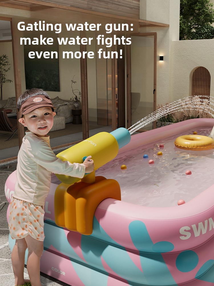 สระน้ำเป่าลมพร้อมร่มกันแดด สไล - Kids Outdoor Inflatable Water Slide บทวิจารณ์และราคา
