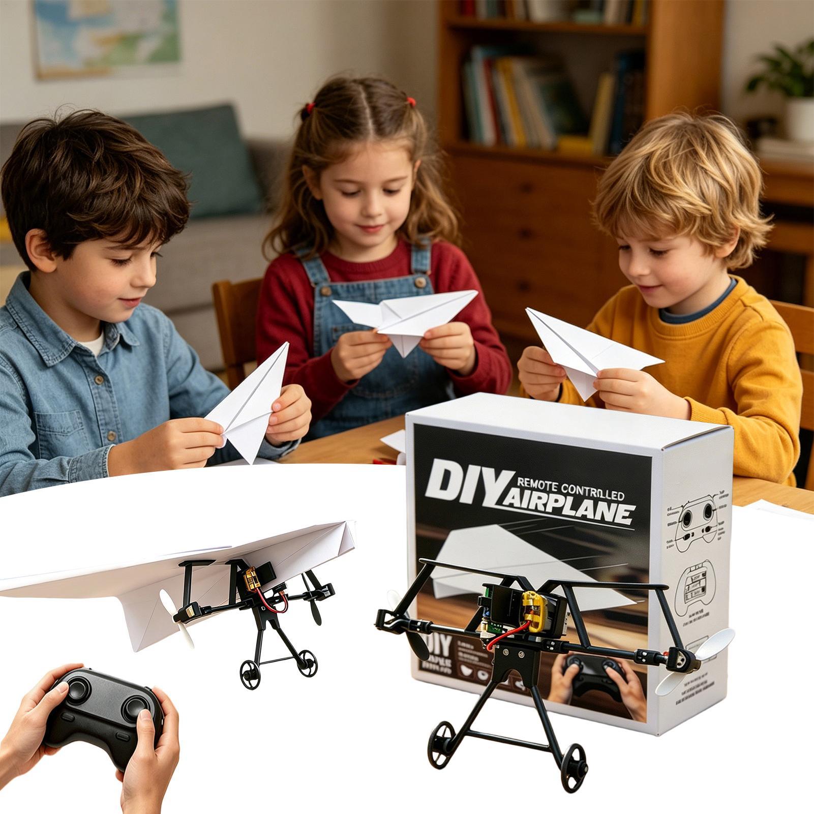 ชุดเครื่องบินกระดาษ DIY RC พร้ - Kids Outdoor Activity Set บทวิจารณ์และราคา