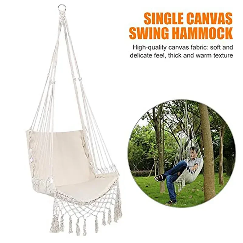 เปลญวนสำหรับใช้ในร่มและกลางแจ้ - Kids Outdoor Swing Chair บทวิจารณ์และราคา