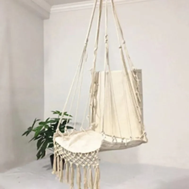 เปลญวนสำหรับใช้ในร่มและกลางแจ้ - Kids Outdoor Swing Chair บทวิจารณ์และราคา