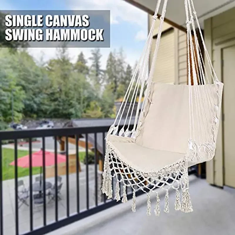 เปลญวนสำหรับใช้ในร่มและกลางแจ้ - Kids Outdoor Swing Chair บทวิจารณ์และราคา
