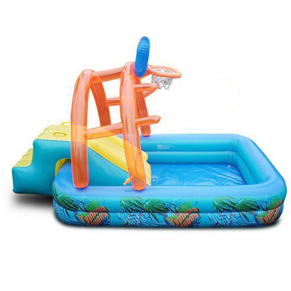 ใหม่สไลด์น้ําเด็กสนุกสนามหญ้าน - Kids Outdoor Inflatable Water Slide บทวิจารณ์และราคา