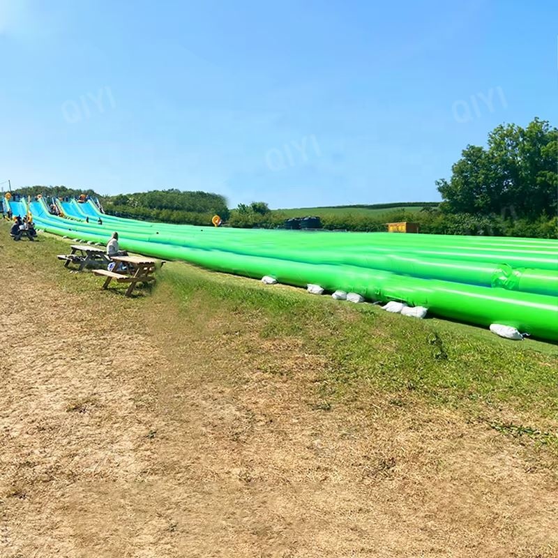 สไลเดอร์น้ำเป่าลมขนาดใหญ่สำหรั - Kids Outdoor Inflatable Water Slide บทวิจารณ์และราคา