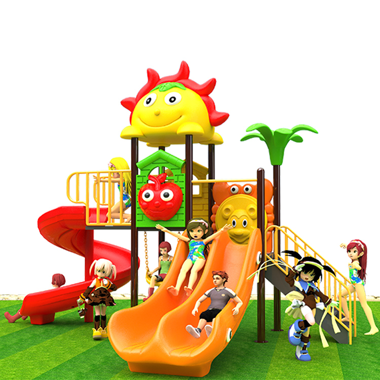 เครื่องเล่นสนามเด็กเล่นกลางแจ้ - Kids Outdoor Swing Set With Slide บทวิจารณ์และราคา