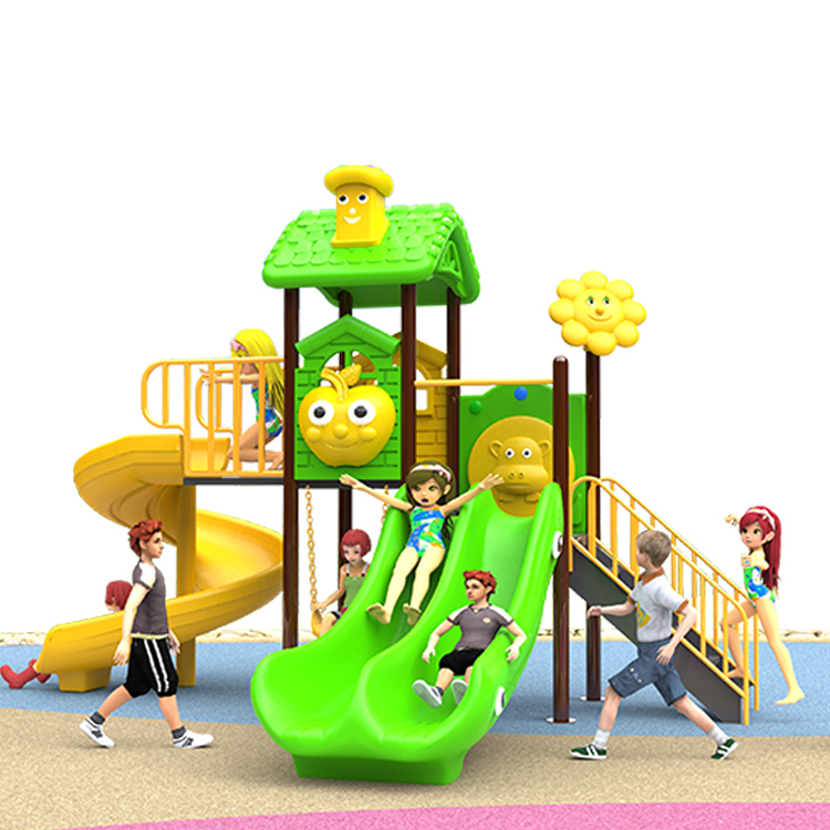 เครื่องเล่นสนามเด็กเล่นกลางแจ้ - Kids Outdoor Swing Set With Slide บทวิจารณ์และราคา