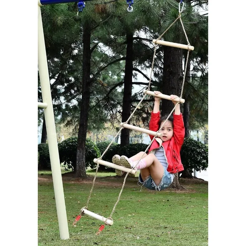 บันไดเชือกปีนป่ายสำหรับเด็ก วั - Kids Outdoor Play Area บทวิจารณ์และราคา
