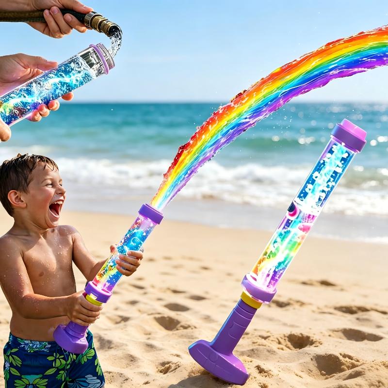 ปืนฉีดน้ำ LED สีรุ้งเรืองแสง ค - Water Gun Soaker บทวิจารณ์และราคา