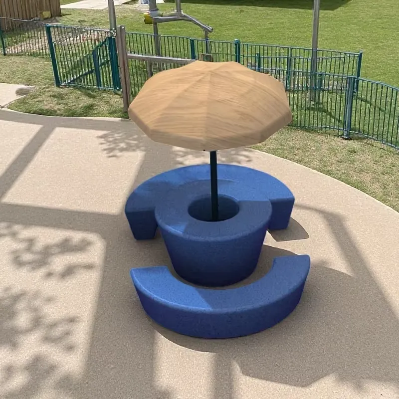 ชุดโต๊ะกลมและเก้าอี้กลางแจ้งทั - Kids Outdoor Bench With Umbrella บทวิจารณ์และราคา