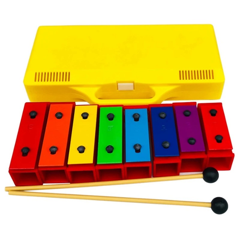 แบบพกพา 8 หมายเหตุ Chromatic ร - Kids Outdoor Xylophone บทวิจารณ์และราคา