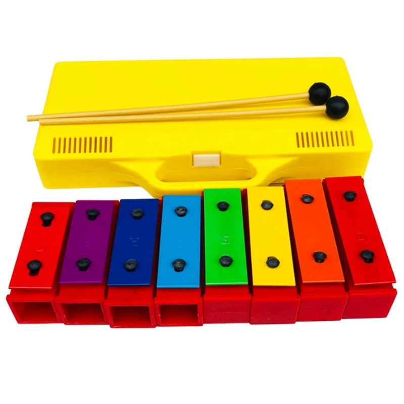 แบบพกพา 8 หมายเหตุ Chromatic ร - Kids Outdoor Xylophone บทวิจารณ์และราคา
