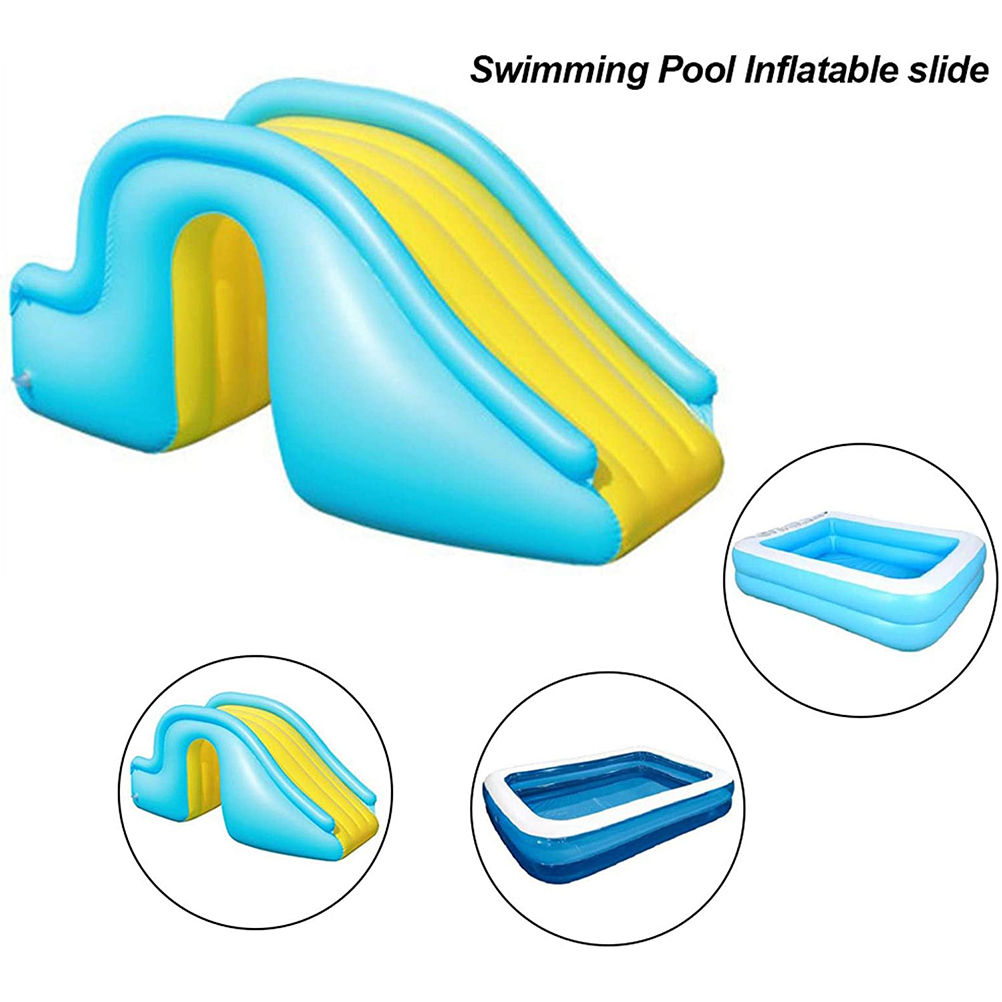 สไลด์ทําให้พอง สไลด์น้ําทําให้ - Kids Outdoor Inflatable Water Slide บทวิจารณ์และราคา