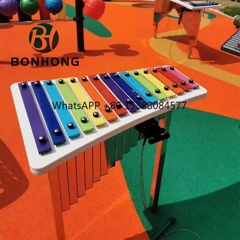 เครื่องดนตรีเคาะจังหวะแบบตั้งพ - Kids Outdoor Xylophone บทวิจารณ์และราคา
