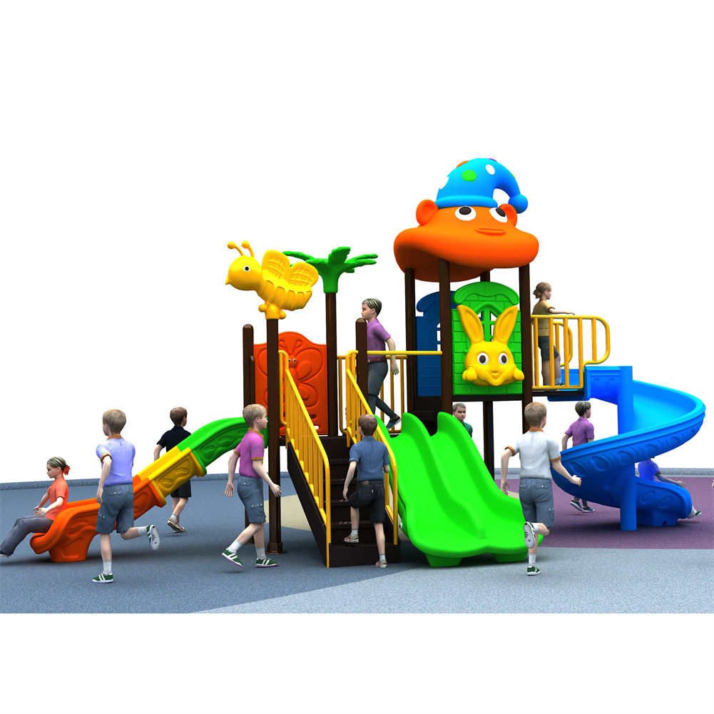 ชุดเครื่องเล่นสนามเด็กเล่นกลาง - Kids Outdoor Swing Set With Slide บทวิจารณ์และราคา