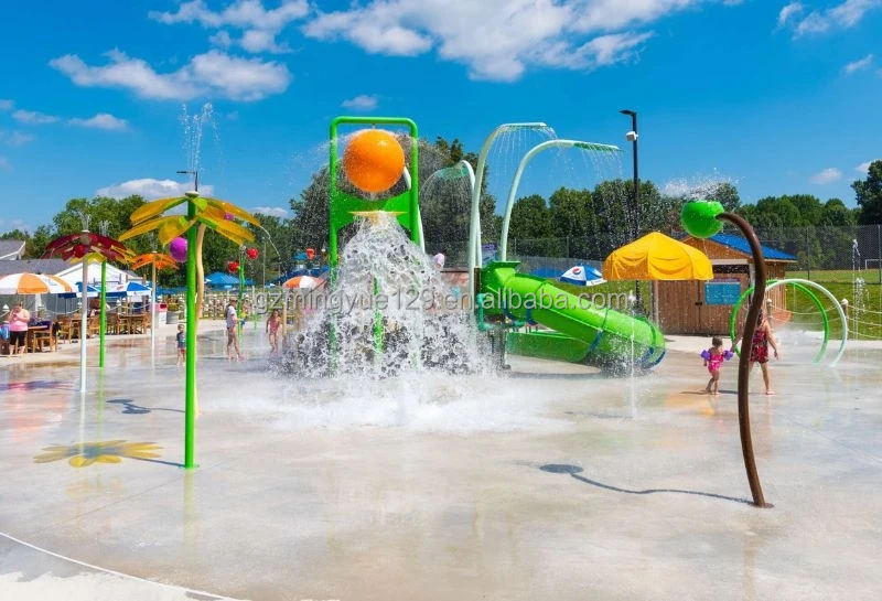 ชุดอุปกรณ์เล่นน้ำกลางแจ้งแบบกำ - Sprinkler Splash Pad บทวิจารณ์และราคา