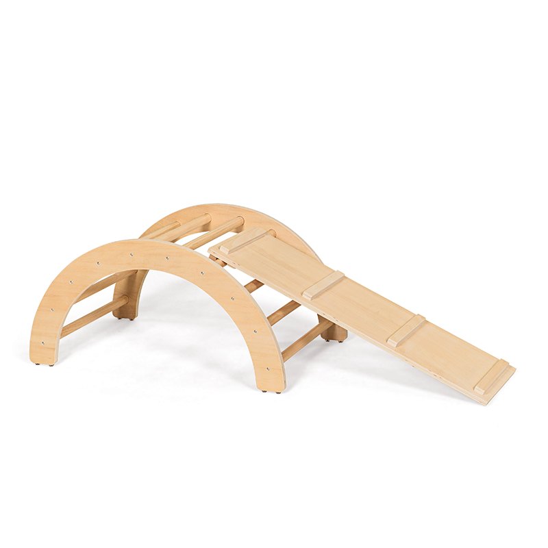 โครงปีนป่ายไม้สำหรับเด็กพร้อมท - Kids Outdoor Wooden Climbing Frame บทวิจารณ์และราคา