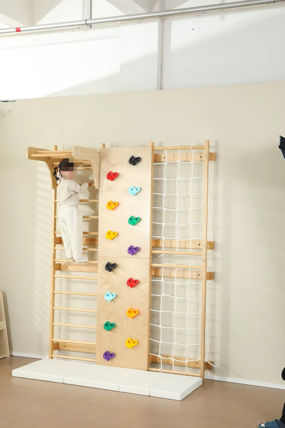 บาร์โหนสำหรับเด็กในร่มและกลางแ - Kids Outdoor Wooden Climbing Frame บทวิจารณ์และราคา