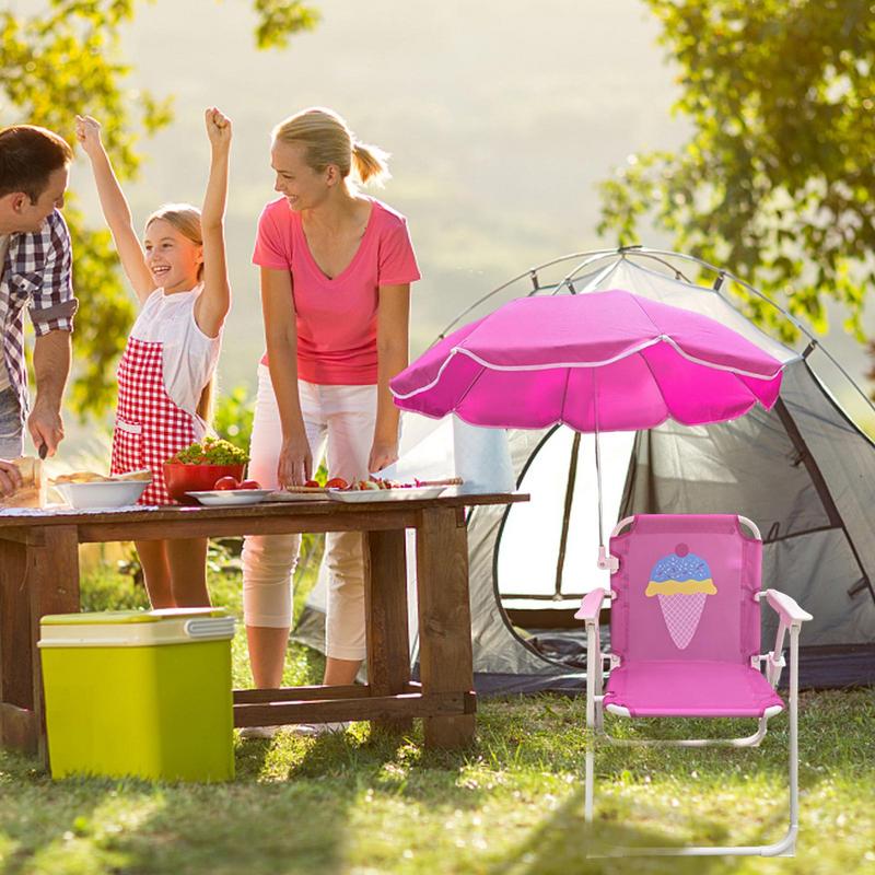 เด็กร่มเก้าอี้เก้าอี้ทรายชายหา - Kids Outdoor Lawn Chair บทวิจารณ์และราคา