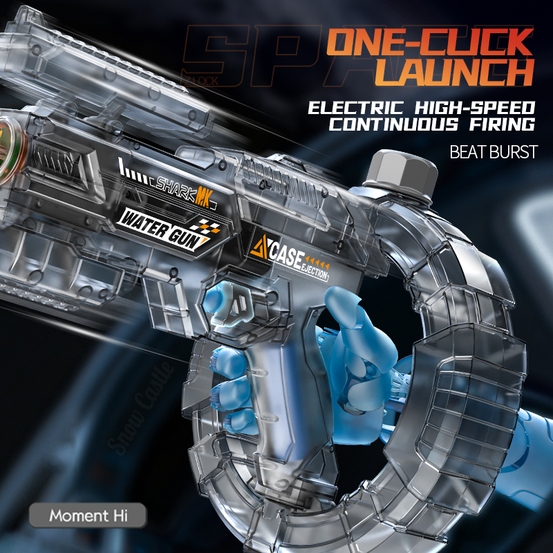 ปืนฉีดน้ำไฟฟ้าอัตโนมัติ พร้อมไ - Water Gun Soaker บทวิจารณ์และราคา