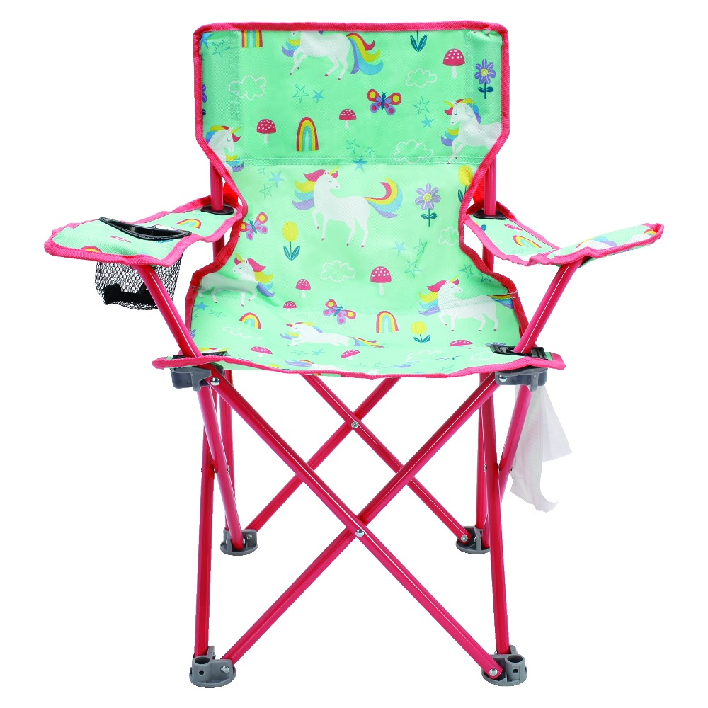 เก้าอี้พับสำหรับเด็ก ลายยูนิคอ - Kids Outdoor Lawn Chair บทวิจารณ์และราคา