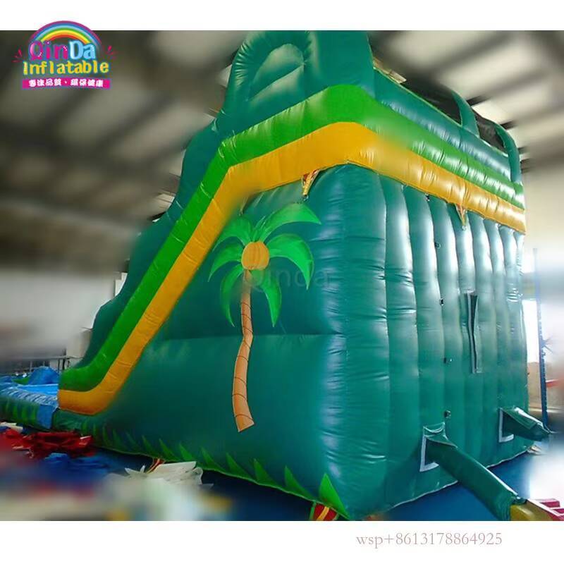 สไลเดอร์น้ําเป่าลมราคาถูกพร้อม - Kids Outdoor Inflatable Water Slide บทวิจารณ์และราคา