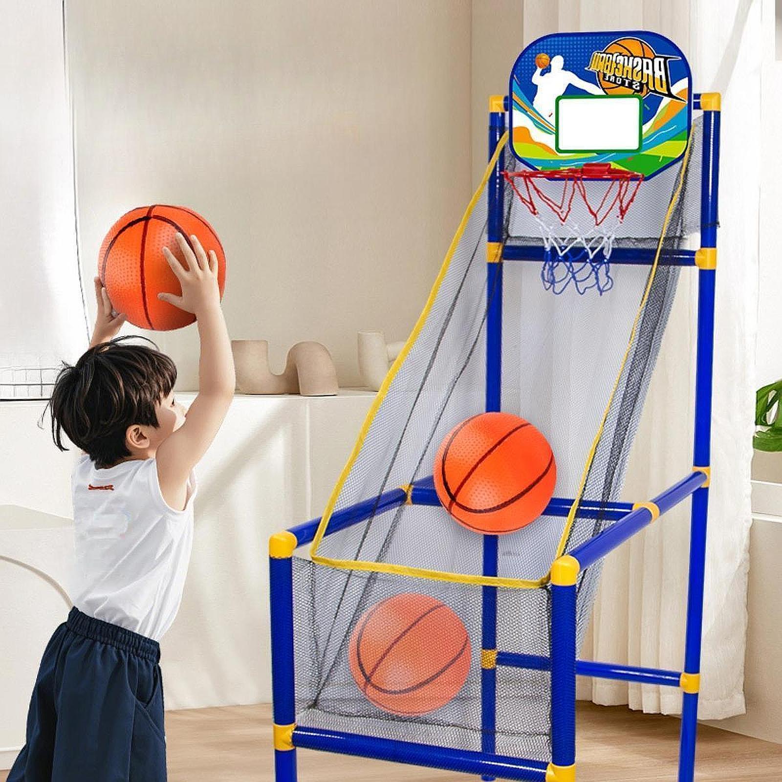 เครื่องยิงบาสเก็ตบอล ห่วงบาสเค - Kids Outdoor Basketball Hoop บทวิจารณ์และราคา
